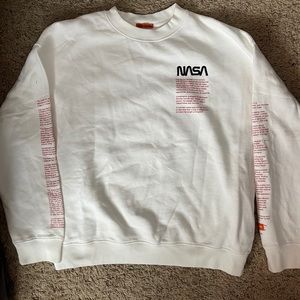 NWOT Heron Preston NASA iconic collab sweater hype